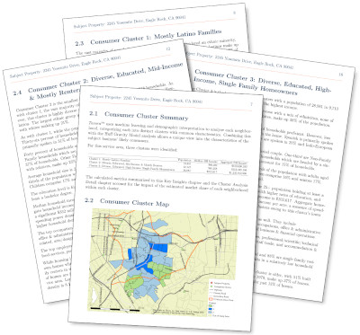 Selected Market Report Pages.